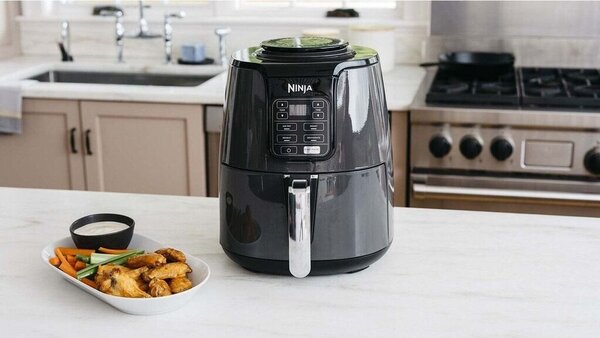 Фритюрник с горещ въздух Ninja AF100EU, 1550W, черен