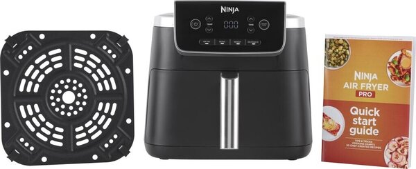 Фритюрник с горещ въздух Ninja AF140EU, 1750W, 4.7 L, черен