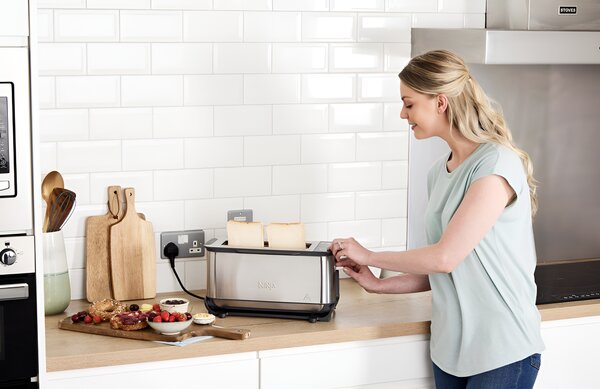 Тостер Ninja Foodi ST202EU 3 в 1, 2400W, сребрист