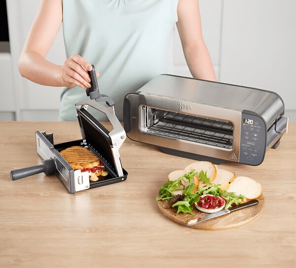 Тостер Ninja Foodi ST202EU 3 в 1, 2400W, сребрист