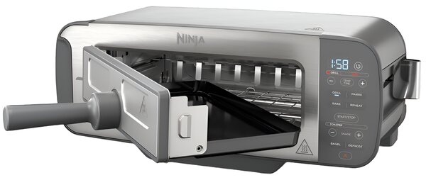 Тостер Ninja Foodi ST202EU 3 в 1, 2400W, сребрист