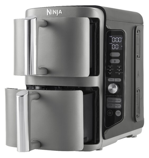 Фритюрник с горещ въздух Ninja SL400EU, Еър фрайър, 9.5L, сив