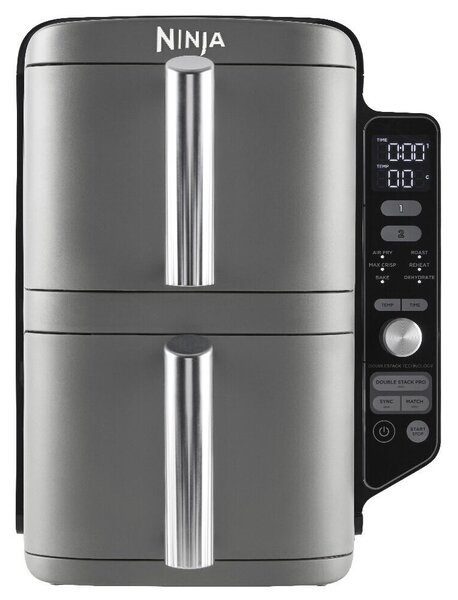 Фритюрник с горещ въздух Ninja SL400EU, Еър фрайър, 9.5L, сив