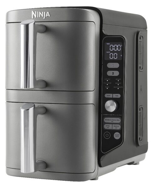 Фритюрник с горещ въздух Ninja SL400EU, Еър фрайър, 9.5L, сив