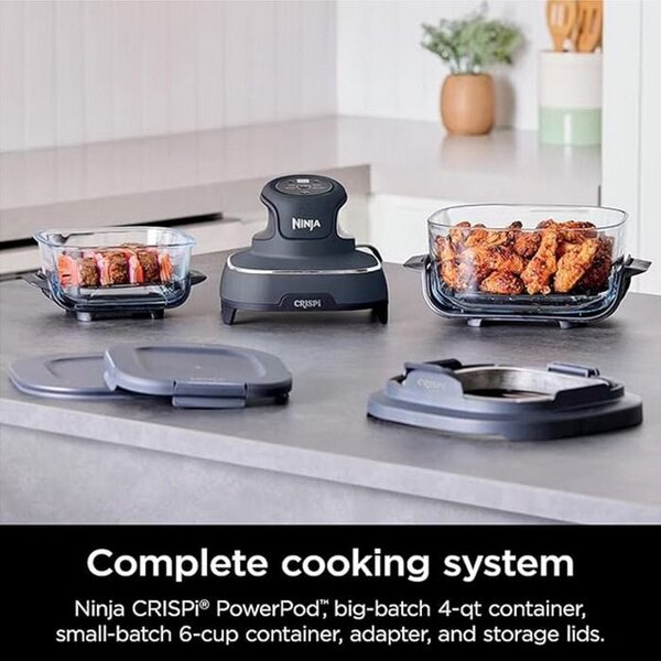 Фритюрник с горещ въздух Ninja Crispi 4 в 1 Air Fryer FN101EUGY