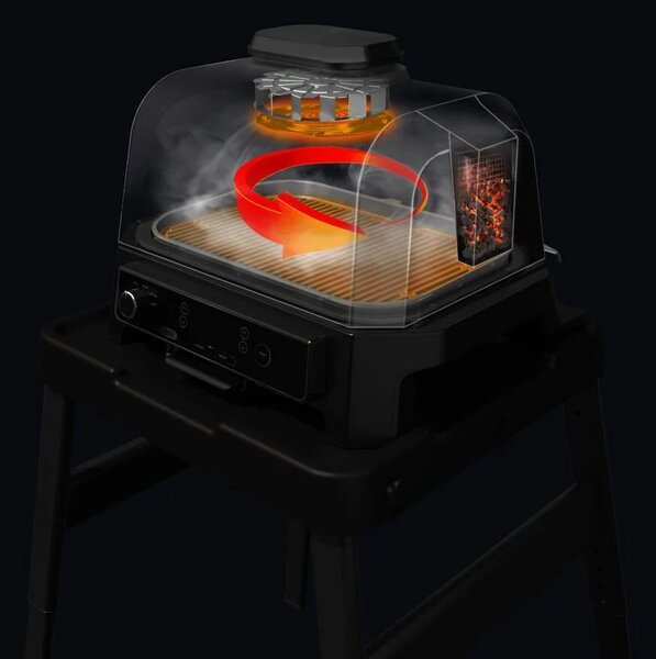 Електрическо барбекю Ninja OG850EU, 1700W, черно