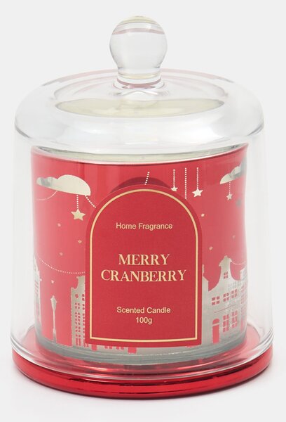 Sinsay - Ароматна свещ Merry Cranberry - червeн