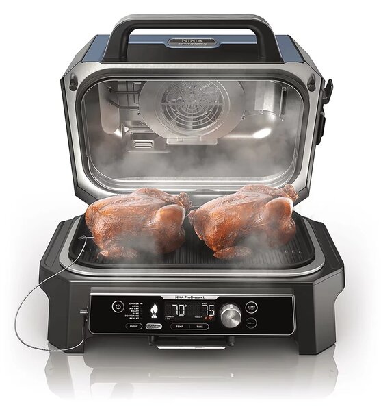 Електрическа скара Ninja OG901EU Woodfire Pro Connect XL, 1700W