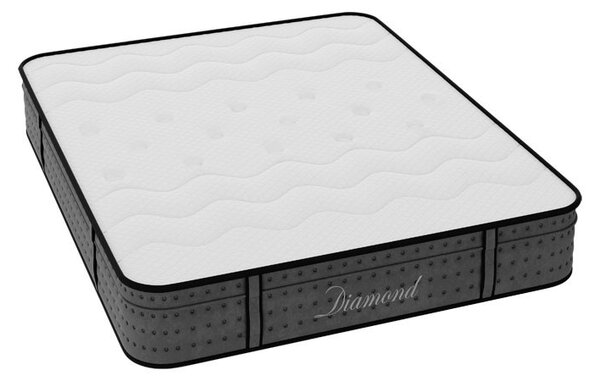 Матрак Diamond 3 зони джобни пружини + екологична мемори пяна 25 - 27см 140x200см