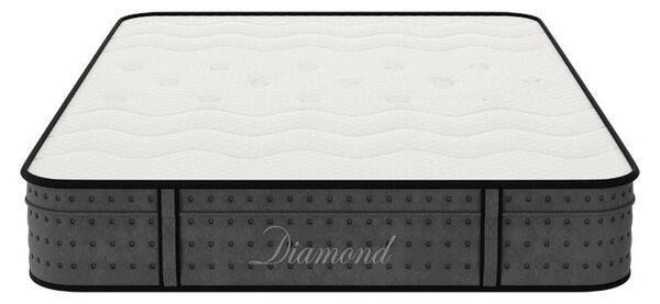 Матрак Diamond 3 зони джобни пружини + екологична мемори пяна 25 - 27см 140x200см