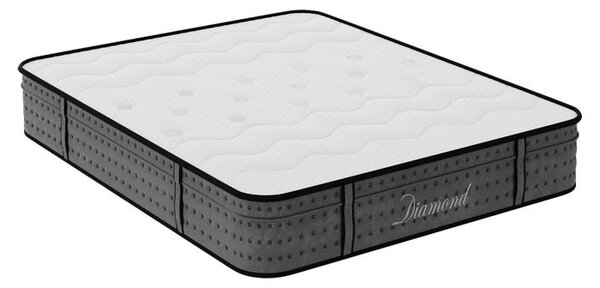 Матрак Diamond 3 зони джобни пружини + екологична мемори пяна 25 - 27см 140x200см