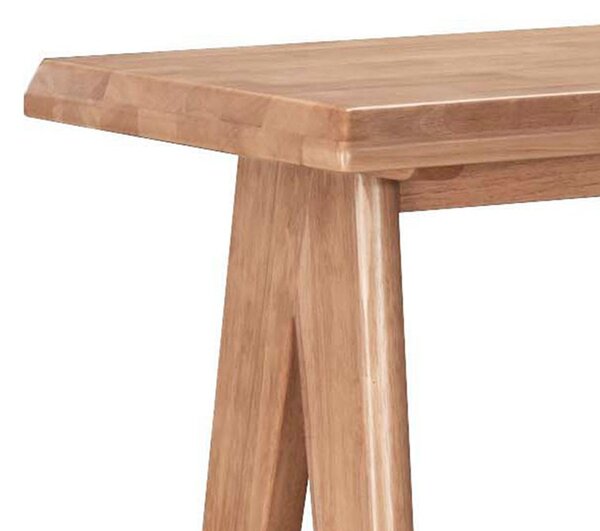 Бар маса Winslow от гума дърво, цвят орех 120x45x100см