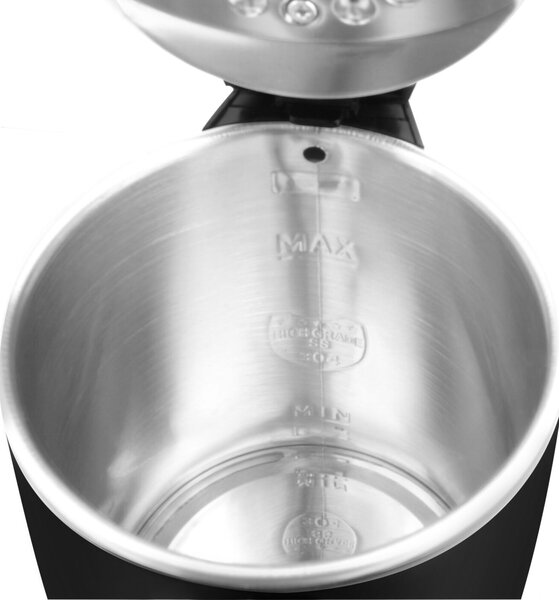 Електрическа кана Rohnson R-7535, 1500W, 1.7 L, черна