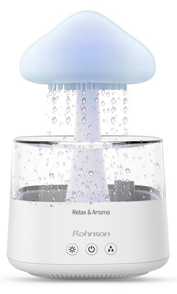 Овлажнител за въздух Rohnson R-9519, 0.45 L, бял