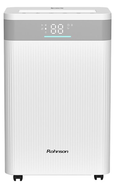 Обезвлажнител за въздух Rohnson R-91620, 4.5 L, до 120 м2, бял