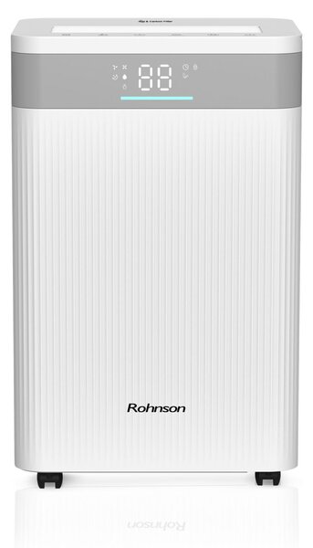 Обезвлажнител за въздух Rohnson R-91620, 4.5 L, до 120 м2, бял