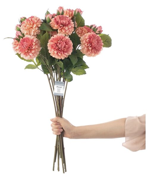 Изкуствени цветя в комплект от 10 бр. (височина 62 cm) Dahlia – AmeliaHome