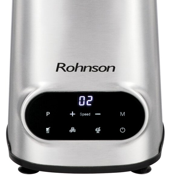 Блендер Rohnson R-5344, 1.5 L, 10 степени, 1600W, сив