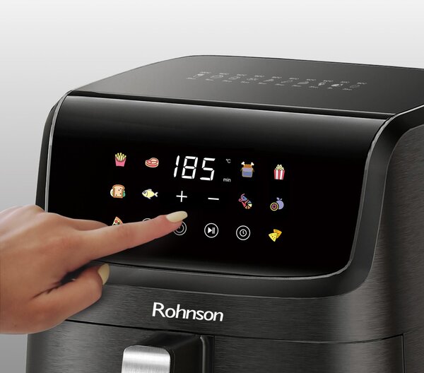 Фритюрник с горещ въздух Rohnson R-2869 Air Fryer, 1800W, 7 L