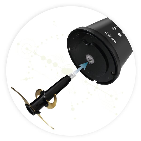 Чопър Rohnson R-5112, 2 степени, 500W, 1 L