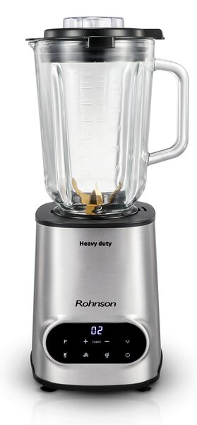Блендер Rohnson R-5344, 1.5 L, 10 степени, 1600W, сив