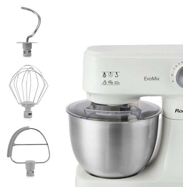 Миксер Rohnson R-5551, 750W, 12 степени, бял