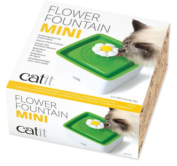 Фонтан за котки Hagen Mini Catit Flower – Plaček Pet Products