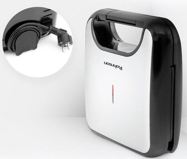 Сандвич тостер Rohnson R-2640, 800 W, черен