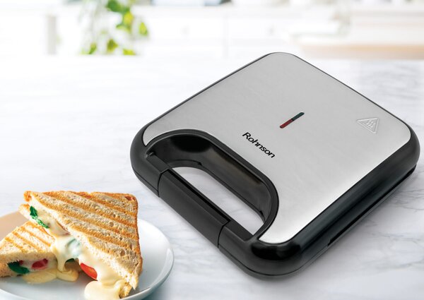 Сандвич тостер Rohnson R-2640, 800 W, черен