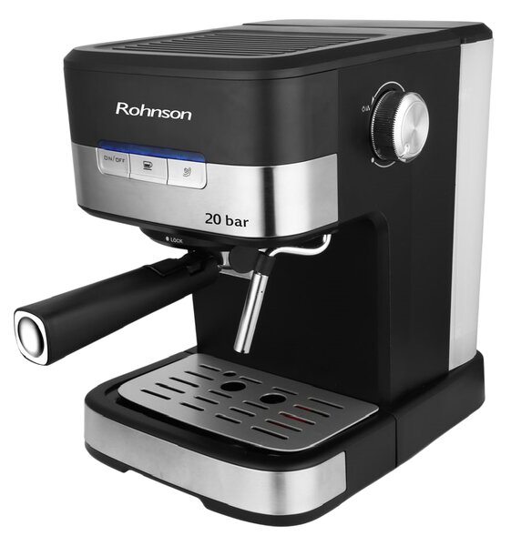 Кафемашина за еспресо Rohnson R-989, 20 bar, черна