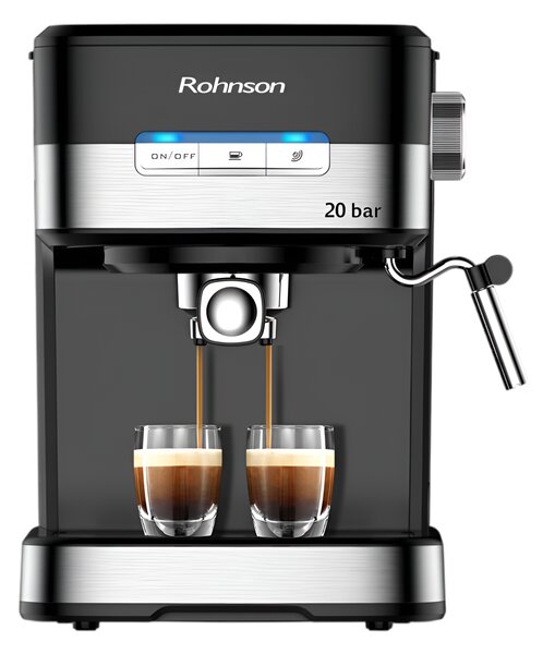 Кафемашина за еспресо Rohnson R-989, 20 bar, черна