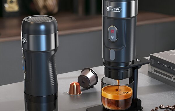 Преносима кафемашина HiBREW H4A – premium, 3 в 1, черна
