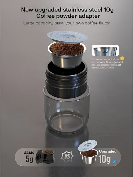 Преносима кафемашина HiBREW H4A – premium, 3 в 1, бяла