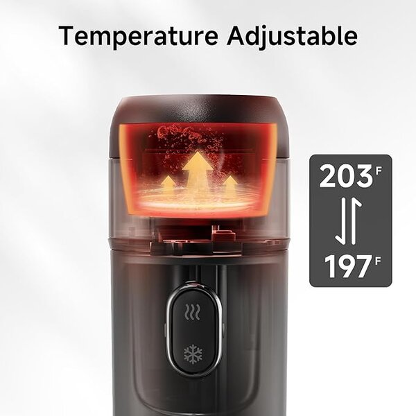 Преносима кафемашина HiBREW H4A – premium, 3 в 1, черна