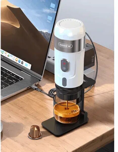 Преносима кафемашина HiBREW H4A – premium, 3 в 1, бяла