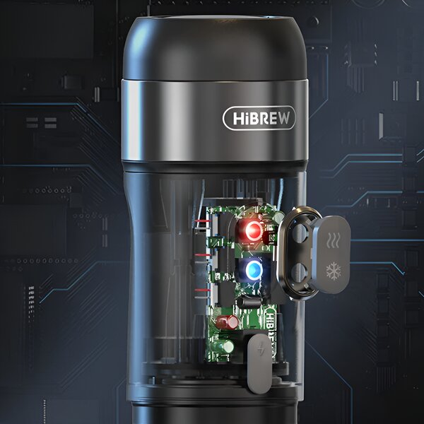 Преносима кафемашина HiBREW H4A – premium, 3 в 1, черна