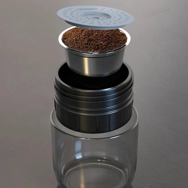 Преносима кафемашина HiBREW H4A – premium, 3 в 1, черна