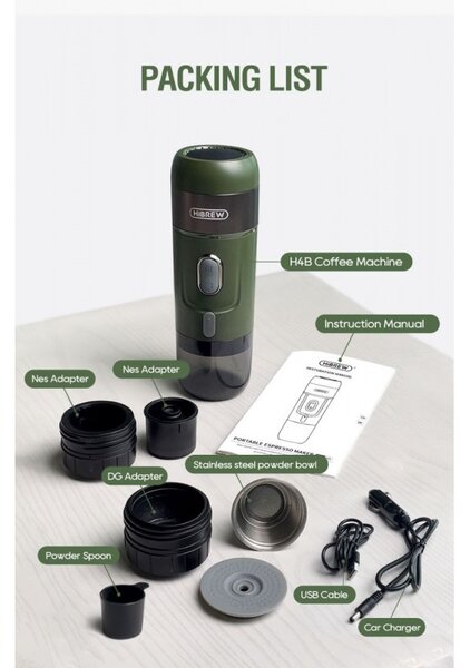 Преносима кафемашина HiBREW H4B