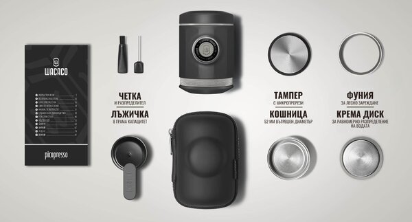 Преносима кафемашина Wacaco Picopresso