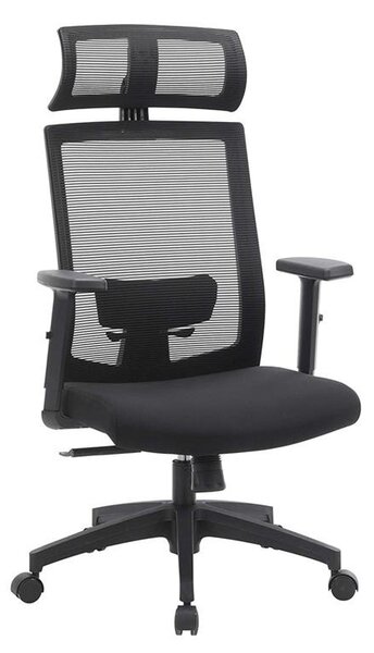 Стол за офис Songmics Черен 65x53x126 см