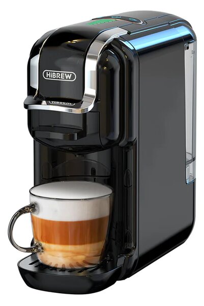 Мултифункционална кафемашина HiBREW H2B, 5 в 1, черна