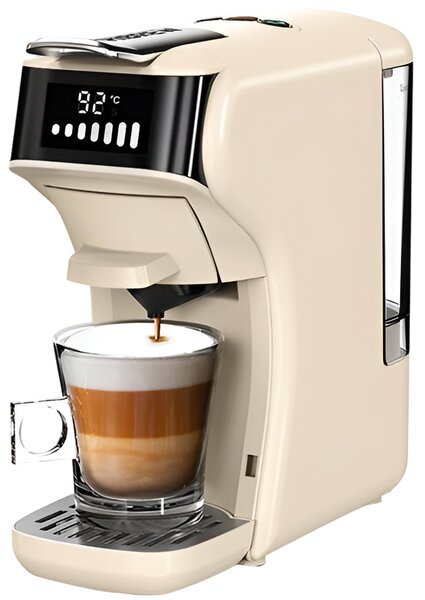 Мултифункционална кафемашина HiBREW H1B, 5в1, бежова