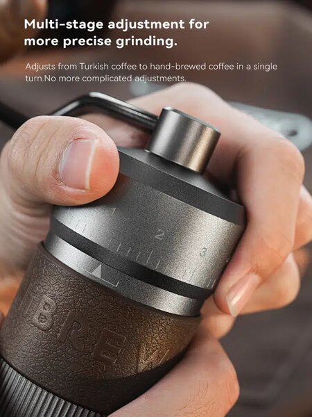 Преносима ръчна кафемелачка HiBrew G4B