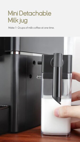 Кафемашина за еспресо HiBrew H15, черна