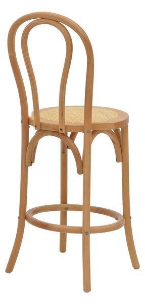 Бар стол Thonet от естествена букова дървесина 41x50x105 cm