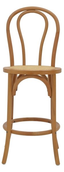 Бар стол Thonet от естествена букова дървесина 41x50x105 cm