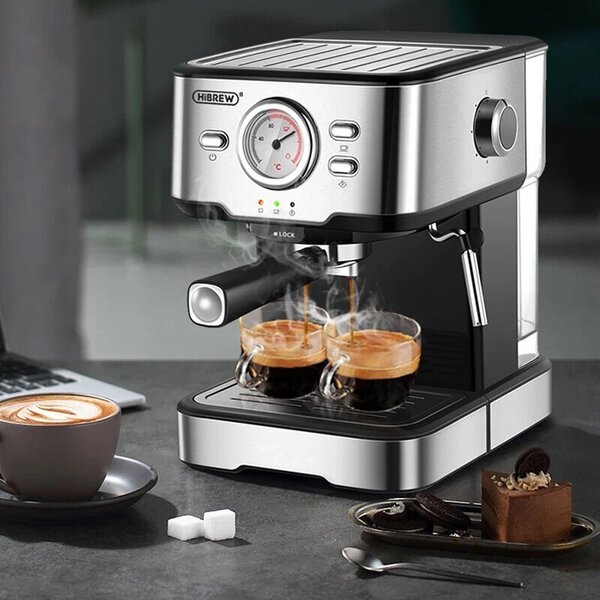 Кафемашина HiBREW H5, 20 бара, резервоар за вода 1.5Л