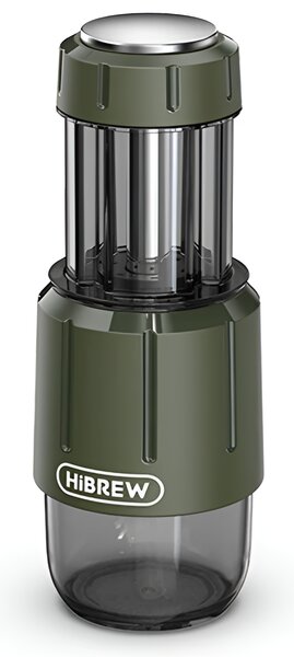 Преносима кафемашина HiBrew H4D, 2 в 1, зелена