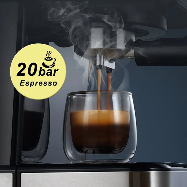 Кафемашина HiBREW H5, 20 бара, резервоар за вода 1.5Л