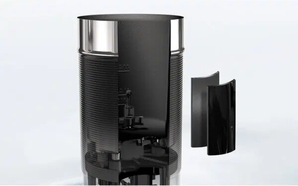 Електрическа кана за мляко HiBREW M1A, 450W, черна